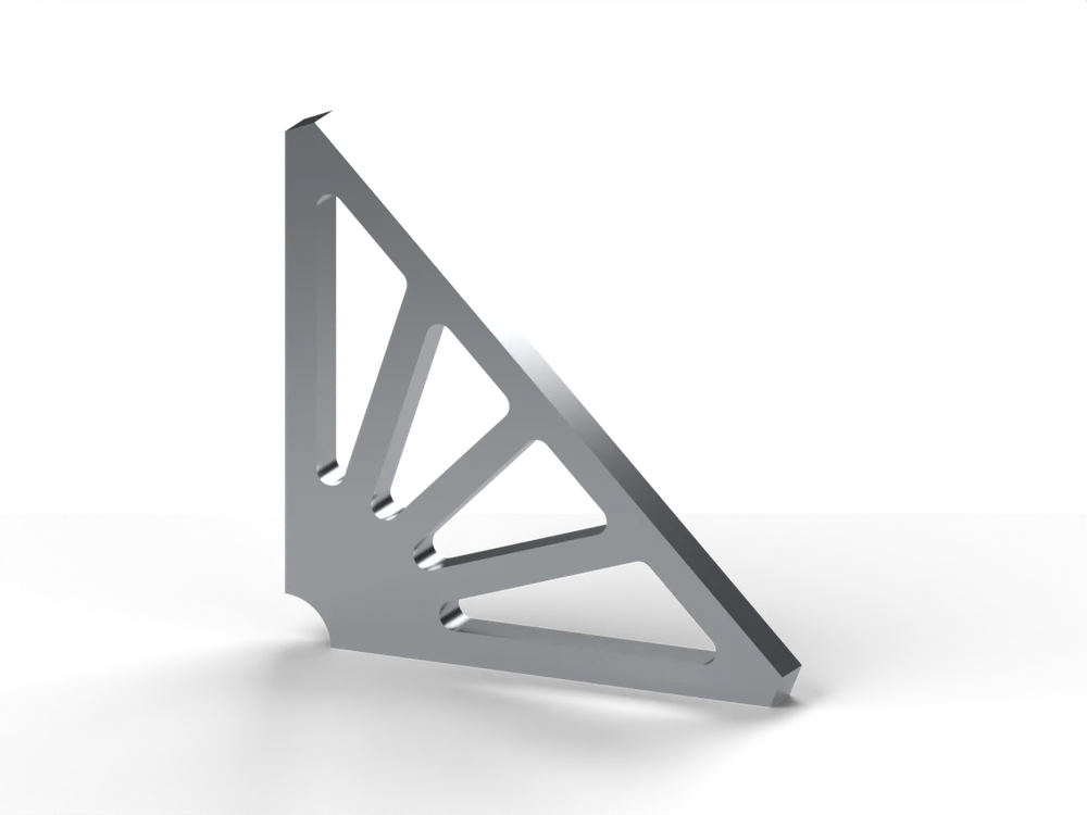 Parametric UL truss gusset — MK-G90-150-UL-S275